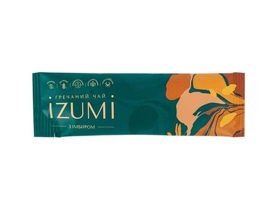 Гречаний чай з імбиром стики Izumi 5г