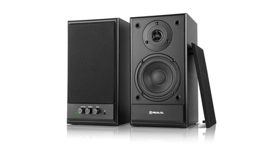 Акустична система REAL-EL S-305 2.0 mini-jack 3.5mm 40W Black (EL121200012)