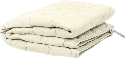 Ковдра MirSon Антиалергенна Демісезонна №3002 Simple Creamy EcoSilk 110x140 см (2200007372560)