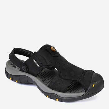 Мужские сандалии кожаные Greyder 4Y1CS14631 41 26.5 см Black (8681548665955)