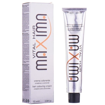 Коректор кольору зелений Maxima Professional Hair color professional coloring cream 100 мл (8030778111303)