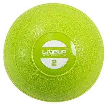 Медбол мягкий LiveUp SOFT WEIGHT BALL 2 кг Зеленый