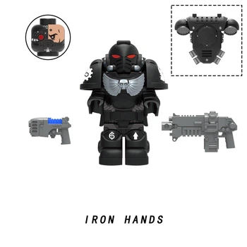 Фігурка для конструктора космодесант Iron Hands Вархаммер Warhammer MY608