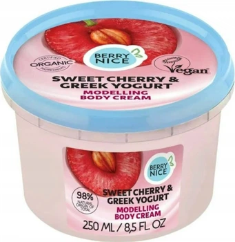 Моделирующий крем для тела Berry Nice Sweet Cherry & Greek Yogurt Modelling Body Cream Черешня и греческий йогурт 250 мл (4745010333569)