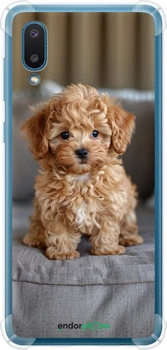 Силикон с усиленными углами чехол на Samsung Galaxy A02 A022G Mini-maltipoo "6158sp-2260-70447"