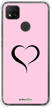 Силікон із посиленими кутами чохол на Xiaomi Redmi 9C Серце 1 "4730sp-2035-70447"