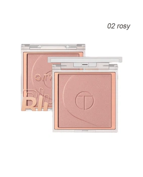 Компактные румяна O.TWO.O Silky Glow Powder Blush (02 rosy)