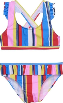 Купальник для девочки Color Kids Яркие полоски 116 см разноцветный