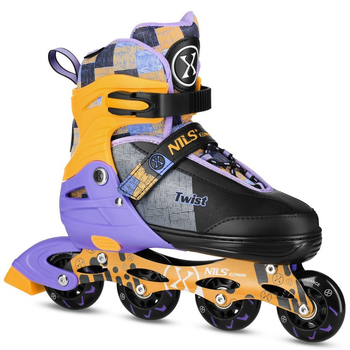 Ролики Nils Extreme Twist NA13810 39-42 L Жовті (5907695580358)