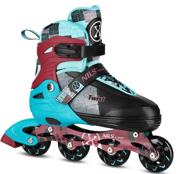 Ролики Nils Extreme Twist NA13810 39-42 L Сині (5907695580389)