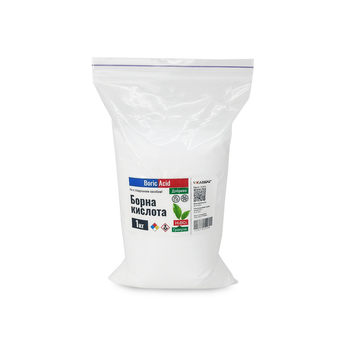 Борна кислота Klebrig 1 кг Добриво Бкта-1