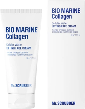 Лифтинг крем для лица Mr.Scrubber Bio Marine Collagen с коллагеном и клеточной водой 50 мл (4823109702226)