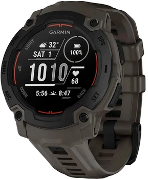 Смарт-часы Garmin Instinct E 45 mm Black Bezel with Charcoal Band (010-02933-00)