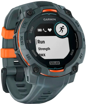 Смарт-часы Garmin Instinct 3 45mm Solar Spark Orange Bezel w/Twilight Band (010-02934-01)