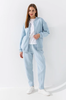 Спортивні штани Baggy жіночі Crep 1905-K S Блакитний