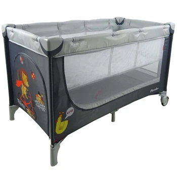 Манеж Carrello Piccolo+ CRL-9201 со вторым дном Grey