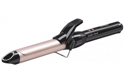 Плойка BaByliss C325E круглая, 300 Вт, 10 температурных режимов, черная с золотистым.