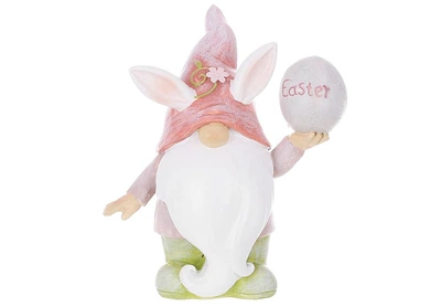 Декоративные статуэтки 4 шт. Гномик с яйцом, 10.5см K07-500