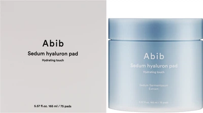 Увлажняющие пады для мягкого отшелушивания Abib Sedum Hyaluron Pad Hydrating Touch 75 шт (8809864760097)