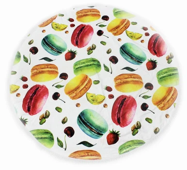 Пляжний рушник MirSon №5066 Summer Time Macaroons 150x150 см (2200003947748)