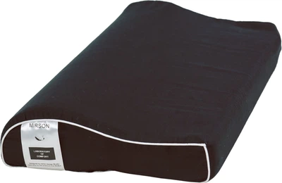 Подушка ортопедическая MirSon №6113 Delicate satin Black Pearl Kiddy Boy 50х29х5/8 (2200003262674)