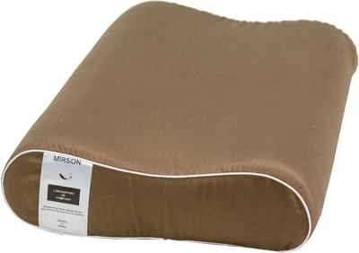 Подушка ортопедическая MirSon №6099 Delicate satin Cacao 49х32х10.5 (2200003262537)