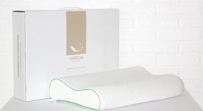 Подушка ортопедична MirSon №7098 Elite Green Nature Julia 58х40х10.5 (2200003400328)