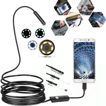 Камера Эндоскоп Android and PC Endoscope - гибкая USB камера длиной 3,5 м