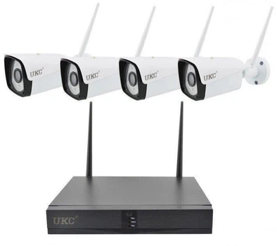 Комплект видеонаблюдения на 4 камеры NVR KIT 601 WiFi 4CH с регистратором