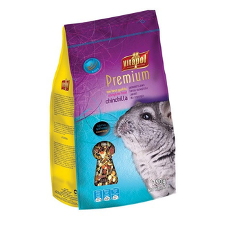 Корм Vitapol Premium Повнораціонний, преміум, для шиншил, м'яка упаковка, 750 г (*)