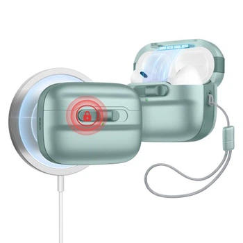 Чехол с ремешком ESR Pulse FlickLock Case (HaloLock) Green для AirPods Pro 2 (2022) (1C0080302)
