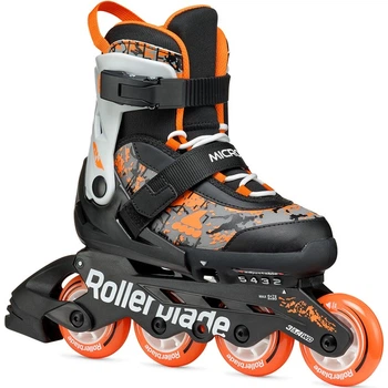 Ролики Rollerblade Microblade SL 36.5-40 Black/Orange (1012-86B0751540-NC01-36.5-40)