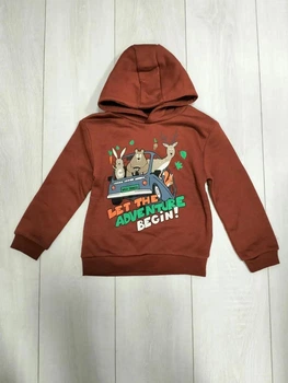Худи коричневое Adventure Primark 116см (400010593)