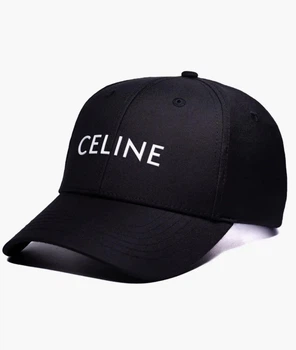 Кепка бейсболка Celine One Size унісекс чорна