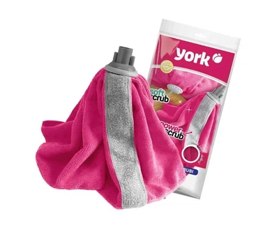 Насадка для швабры York 077080, микрофибра, RUBI.