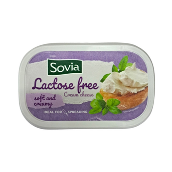 Крем-сир вершковий без лактози Sovia 200г