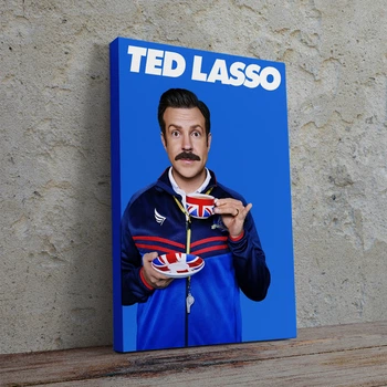 Интерьерная картина Тед Лассо, сериал, Джейсон Судейкис, Ted Lasso, Jason Sudeikis, 42×28 см (id4302)
