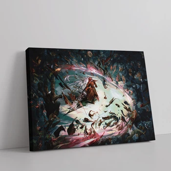 Інтер'єрна картина Оверлорд, вампірша Шалтір Бладфоллен, Overlord, Shalltear Bloodfallen, 28×42 см (id5392)