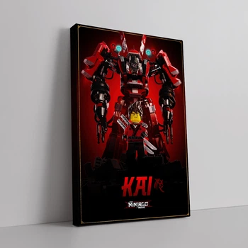 Интерьерная картина Ниндзяго, Ninjago, 42×28 см (id4787)
