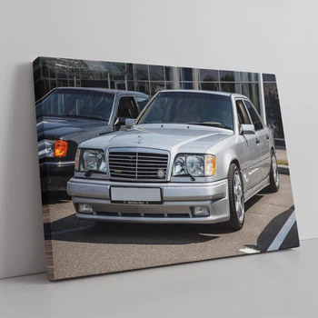 Интерьерная картина Мерседес, Mercedes Benz W124 Carlsson, 28×42 см (id4162)