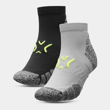 Набір жіночих шкарпеток коротких 4F Socks Cas M199 4FAW23USOCM199-91S 39-42 2 пари Різнокольоровий (5904698392667)