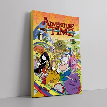 Интерьерная картина Время Приключений, Adventure Time, 42×28 см (id2097)