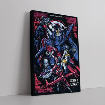 Интерьерная картина Ковбойский бибоп, Cowboy Bebop, 42×28 см (id5134)