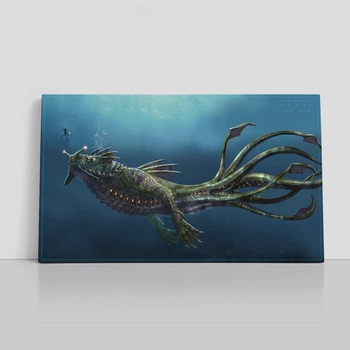 Интерьерная картина Субнаутика, Subnautica, 25×42 см (id3051)