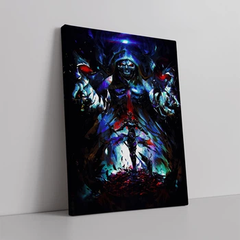 Интерьерная картина Оверлорд, аниме, стилизация, Overlord, 42×30 см (id5391)