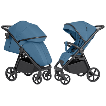 Коляска прогулочная Carrello Bravo SL CRL-5520 Cobalt Blue + накидка для ножек/москитная сетка