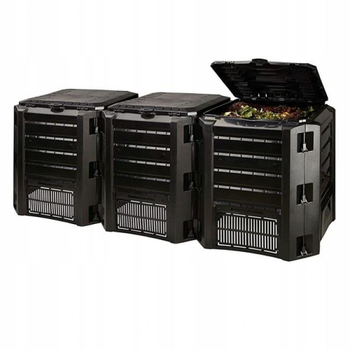 Компостер Prosperplast Module Compogreen 1200 л чорний