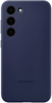 Чехол силиконовый противоударный Samsung Silicone Case для Samsung Galaxy S23 (S911) Navy