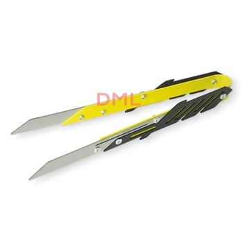 Щипці для кальяну Шторм Катана Жовті (Щипці Storm Katana Yellow)