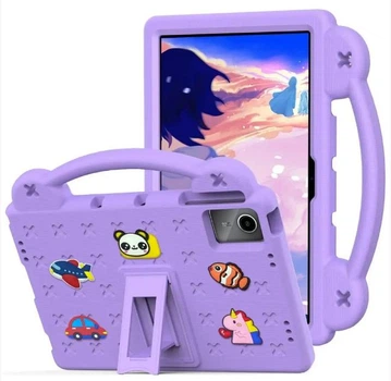 Детский чехол Junior Case Tablet на планшет Doogee T30S (11") / фиолетовый